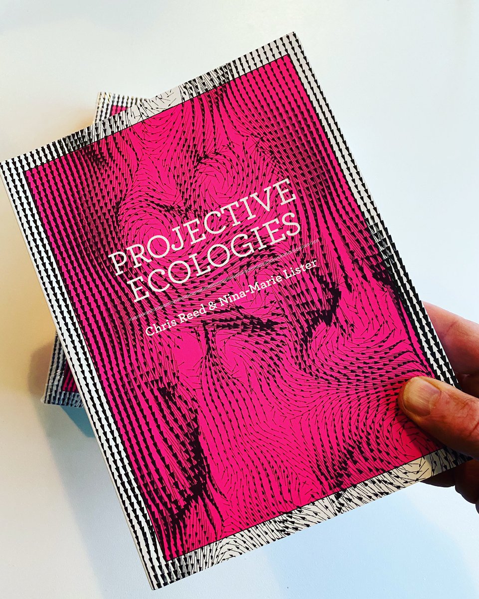 chrisreedstoss's tweet photo. this came today #projectiveecologies @nmlister where do #ecology + #design intersect? how can #ecologicalthinking + #designthinking produce more #humane #resilient #equitable #landscapes #openspaces #parks #cities ? new forward by #jessekeenan 
@actar_publishers @harvardgsd https://t.co/Bvi84C4Z18