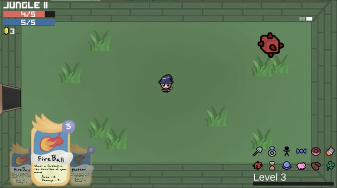 Ris_Aos's tweet photo. Co-working with @SheeyeDev redesigning the relics (bottom, right) of his awesome #Roguelike game, #Carlike, the game still kinda early but he's open to #Feedback, also he probably appreciate a follow, please give him some love 😉 ❤️💙
#Indie #IndieGame #RisBless #Gameplay #RT https://t.co/rT1i5Zl9v4