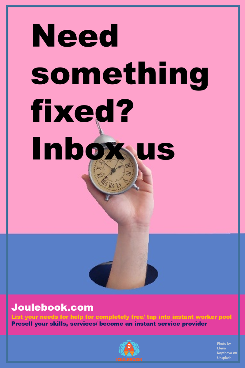 InstantWorkHelp's tweet photo. Need something fixed? Inbox us. #appliancerepair #joulebook #originalforce #needhelp #fixit #fixitnow #asap #helpwanted https://t.co/3aaL3Fvbkv
