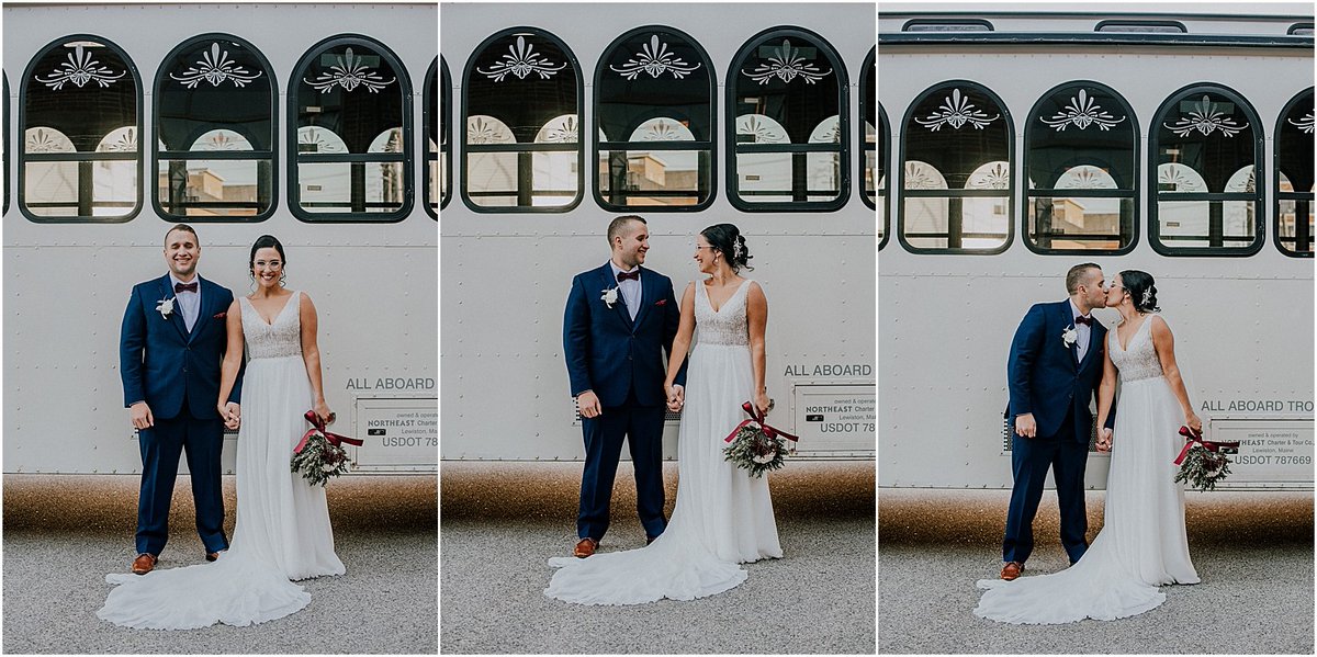 NECharter's tweet photo. Weddings these days have taken on many shapes and sizes! The good news is, we have vehicles in all shapes and sizes too!  Are you hosting a COVID style wedding? We have custom trollies, limos, luxury coaches, and even a white school bus.  #LoveWins #GoNECT #LetsGoTogether 💒 💍 https://t.co/6dkhjn5gZ2