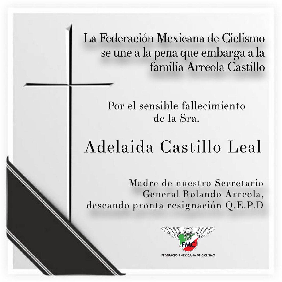 “Cuando una madre se va, algo de ti se va con ella, porque no hay nada comparable a una madre.”
