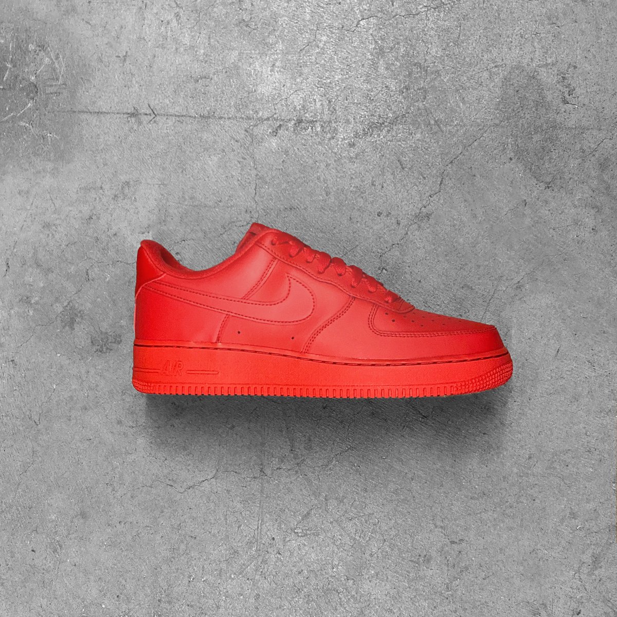 Nike Air Force 1 '07 LV8 1 || In University Red/Black/University Red. Available now in-store at our Las Vegas Location. #CRSVR #Nike #AirForce1
