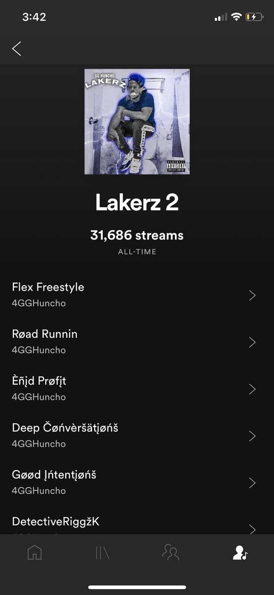 GGHunchoP4's tweet photo. Nobody out working me 🔥🔥🔥 I promise Lakerz 2 at 30K streams and I jus dropped 2 other projects this week GO TURN ME UP!!! Retweet n favorite all u gotta do #YungTurntNiccaz #DaGasWay #4GE https://t.co/0JgHRlWf5q