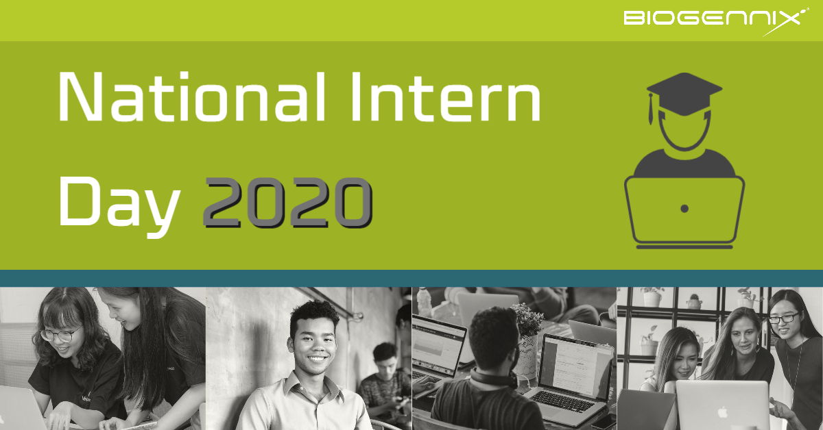 It’s National Intern Day! If you or your company has hired interns this summer, take time today to encourage them, and maybe even share something you wish someone had told you when you were in their shoes. #NationalInternsDay [laptop emoji] #ThankYou