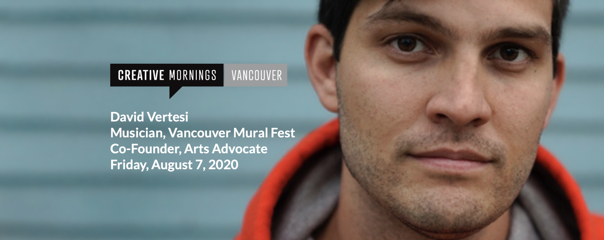SFU_W's tweet photo. David Vertesi (online)
August 7, 8:30am - 10:30am PDT. Hosted at CMVan | STRESS
Free tickets available, Register Here: https://t.co/ddjJYYCePK
#CMVan #CMStress #SFUWoodwards
#CreativeMorningsVancouver #DavidVertesi #Musician https://t.co/HeYlstEKQD