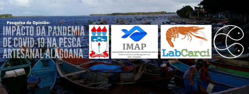 CardumeSocioCom's tweet photo. O Laboratório de Investigação e Manejo da Pesca e o Laboratório de Carcinologia da UFAL em parceria com a Cardume dão inicio a um projeto de pesquisa no intuito de registrar e compreender como a pesca artesanal costeira alagoana tem sido afetada pela pandemia do coronavírus. https://t.co/T6pbBSieTd