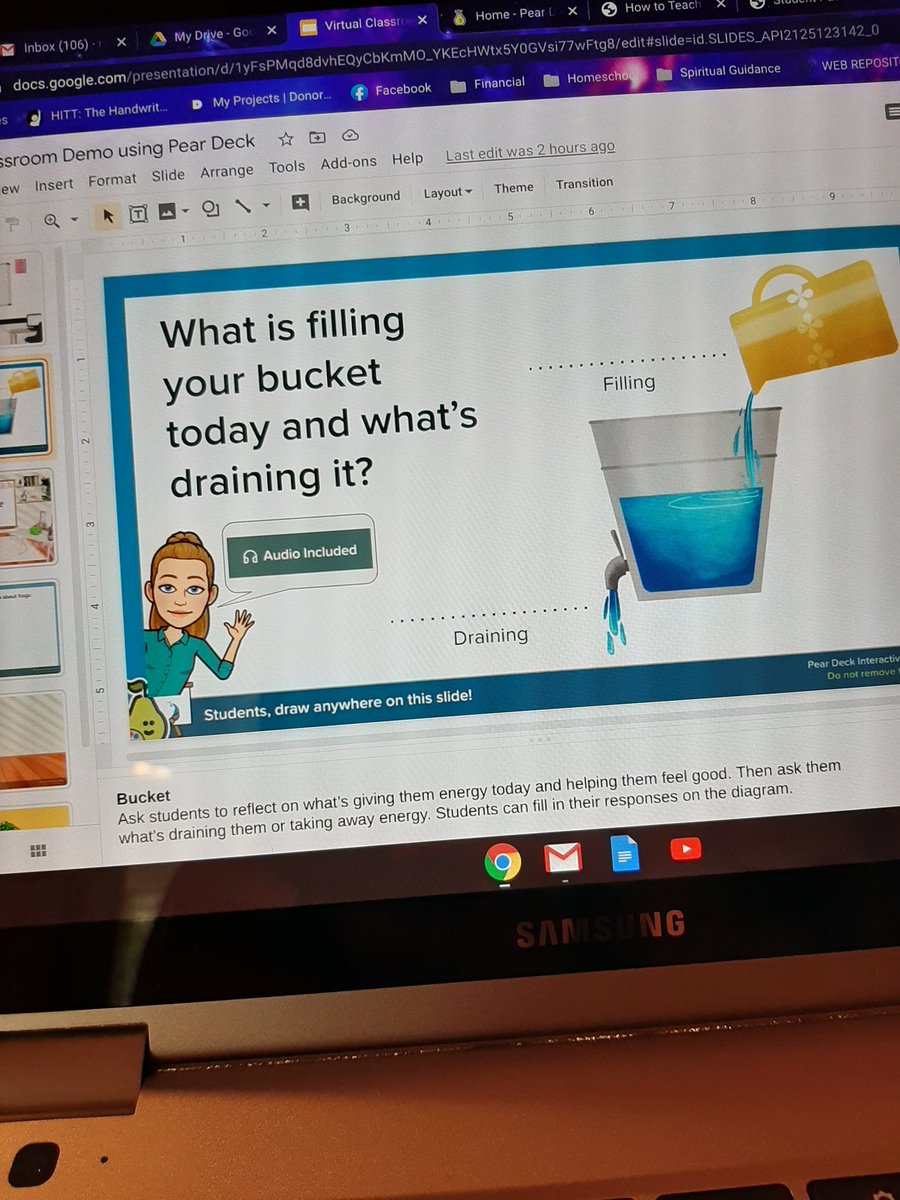 daisyrae01's tweet photo. Hard at work building a deck. Thanks for the wonderful PD webinar today! @PearDeck @CoopTech05 https://t.co/Qdv8iZkijm