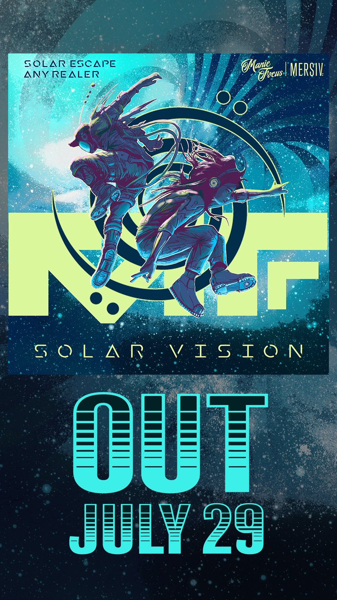 Got some new tunes coming your way!!! My new collab EP ‘Solar Vision’ with the don <a href="/ManicFocus/">JmaC</a> will be streaming everywhere 7/29! ☀️😎