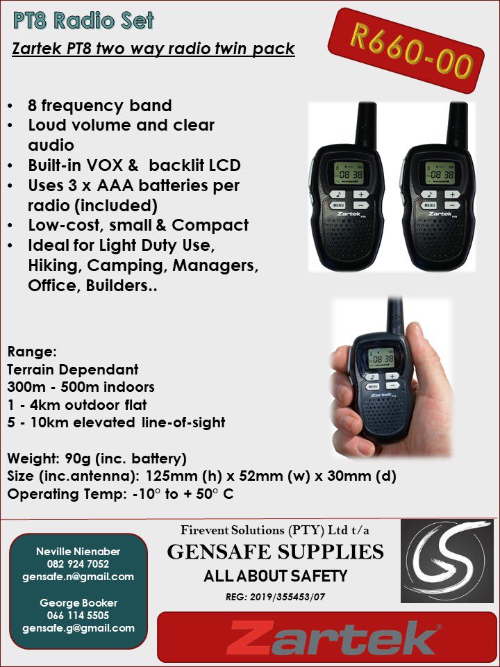 firevent's tweet image. Contact us for your two-way radio needs