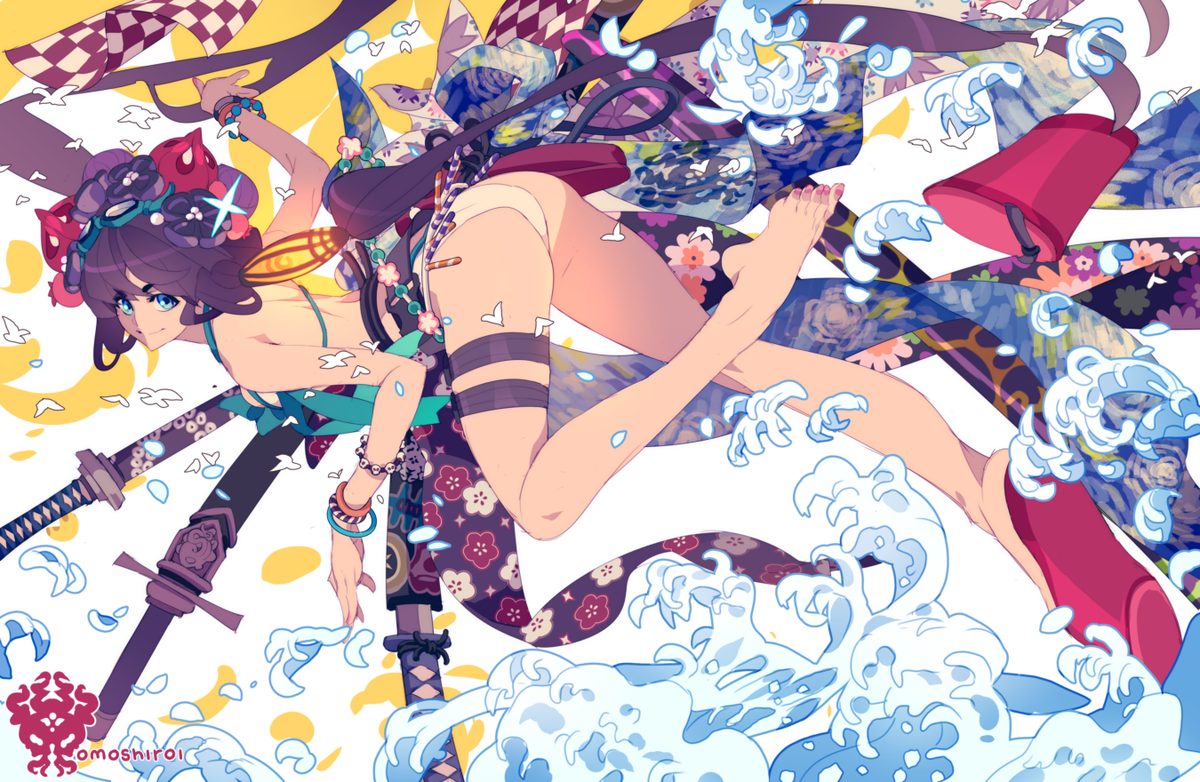 herecomesbeef's tweet photo. my swords dance!

#FGO #FateGrandOrder https://t.co/yve4CvZnLq