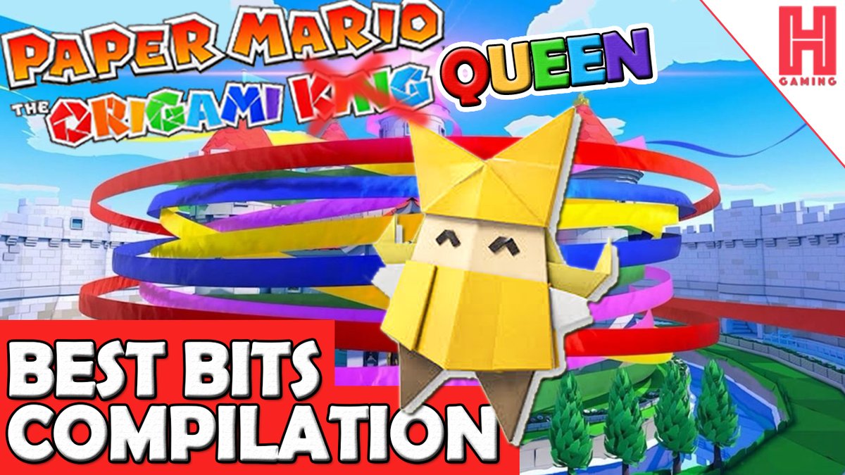 Check out the 'Olivia - The Origami Queen' best bits compilation.

Watch - youtu.be/nx1p40qDPtU

#PaperMarioOrigamiKing #PaperMario 
#indiegames #videogame #gaming #gamer #IndieGameDev #indiedev #gamedev #arcadegames #cartoon #papermariotheorigamiking  #Mario #NintendoSwitch