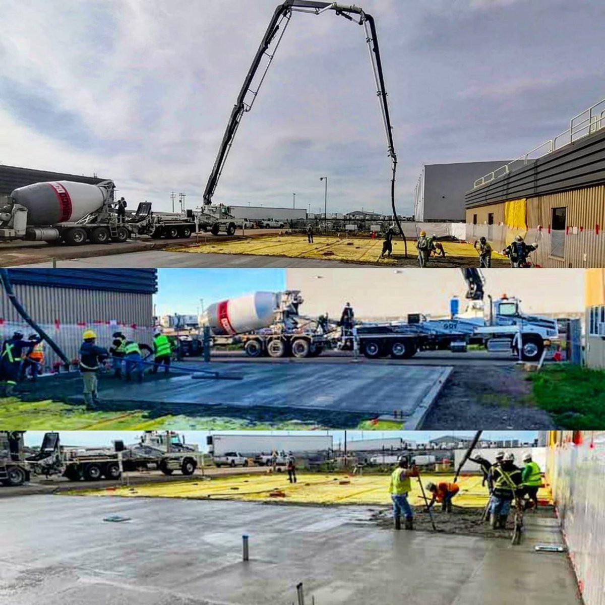 BURNCOROCK's tweet photo. Two slabs = one big day!! Working together with Mermac Construction
“Thanks so much to our trade partners @burncorockproducts and #dynamicconcretepumping”. - Team Mermac.
.
.
.
#BURNCO #burncoaggregate #burncoconcrete #burncoreadymix #concrete #construction #readymix #oneBURNCO https://t.co/CHBkgph4cl