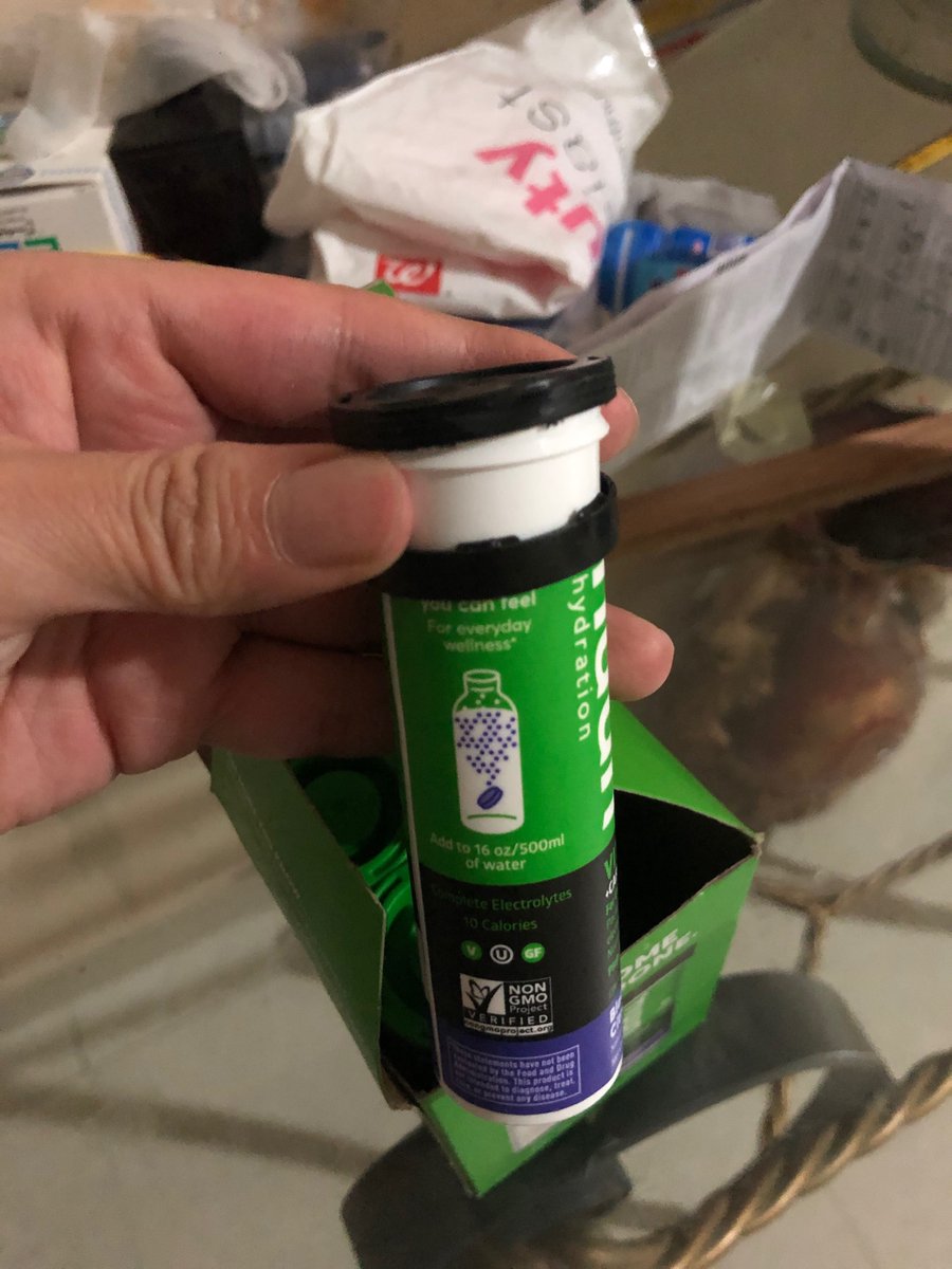 NohaBanjar's tweet photo. @Aramex_KSA so you want my complaint as tweet? fine!
I received my amazon package today &amp; discovered 1 of the boxes were opened and uncapped securely!! not only the effervescent tabs are ruined but this is not the time to be reckless with safety #Covid_19 I want an explanation!! https://t.co/ONEFQrcnaI
