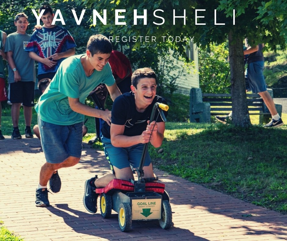Registration opens for the next week of Yavneh Sheli - our free and fun summer programming. Check your email for registration information and be sure to register by noon this Sunday. 
#Yavnehsheli #summerfun #kayitz2020