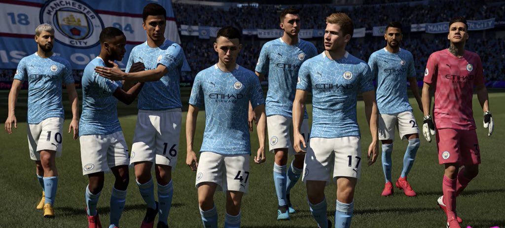 EA FC Faces on X: Man City Faces Fifa 21  / X