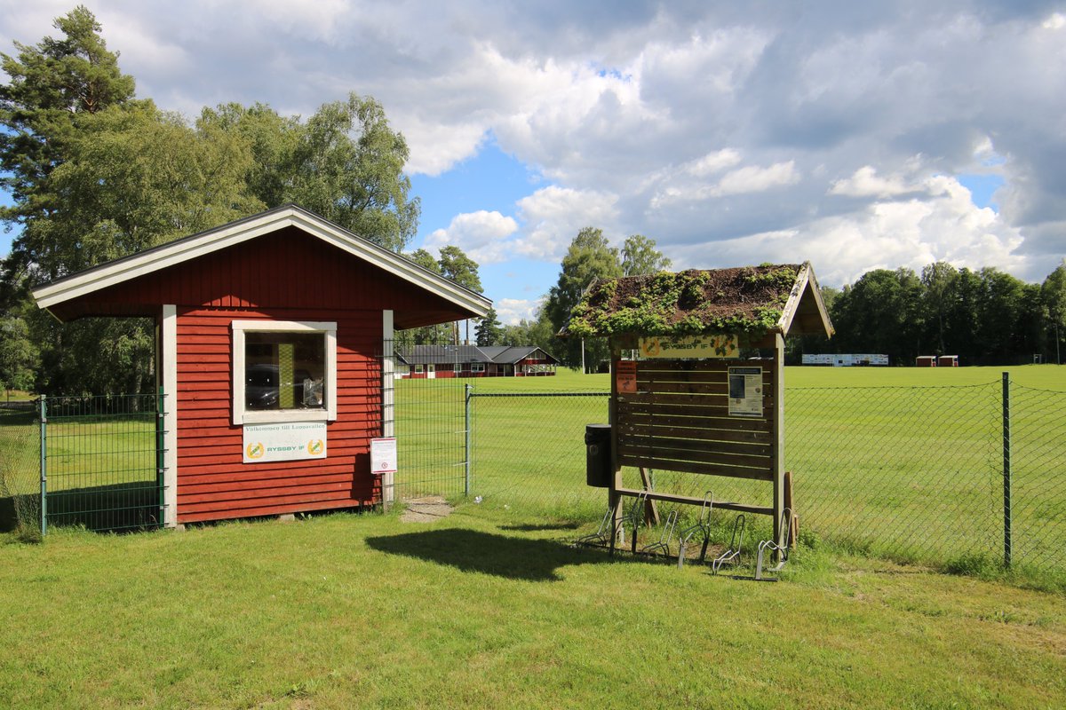 idrottsplats's tweet photo. Expedition kring småländska Ljungby i onsdags resulterade i sex stopp på fina gräsidrottsplatser på landsbygden.
Först ut i Ryssby på extremt sjönära Lunnavallen. Hur många bollar har inte hamnat i vattnet här ?
@RyssbyIF  @Smalanningen_ @smalandsff https://t.co/ymVgJ6SEMR