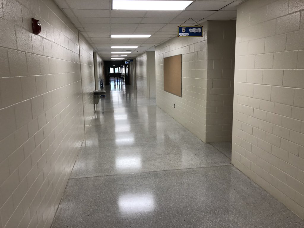 robertgreen89's tweet photo. @FacilitiesNCSS The NCSS custodial department has been working hard this summer to ensure all facilities are clean. Thanks for all the hard work and for contributing to clean and safe schools.#EssentialWorkersRock https://t.co/wUUp7EqPOO