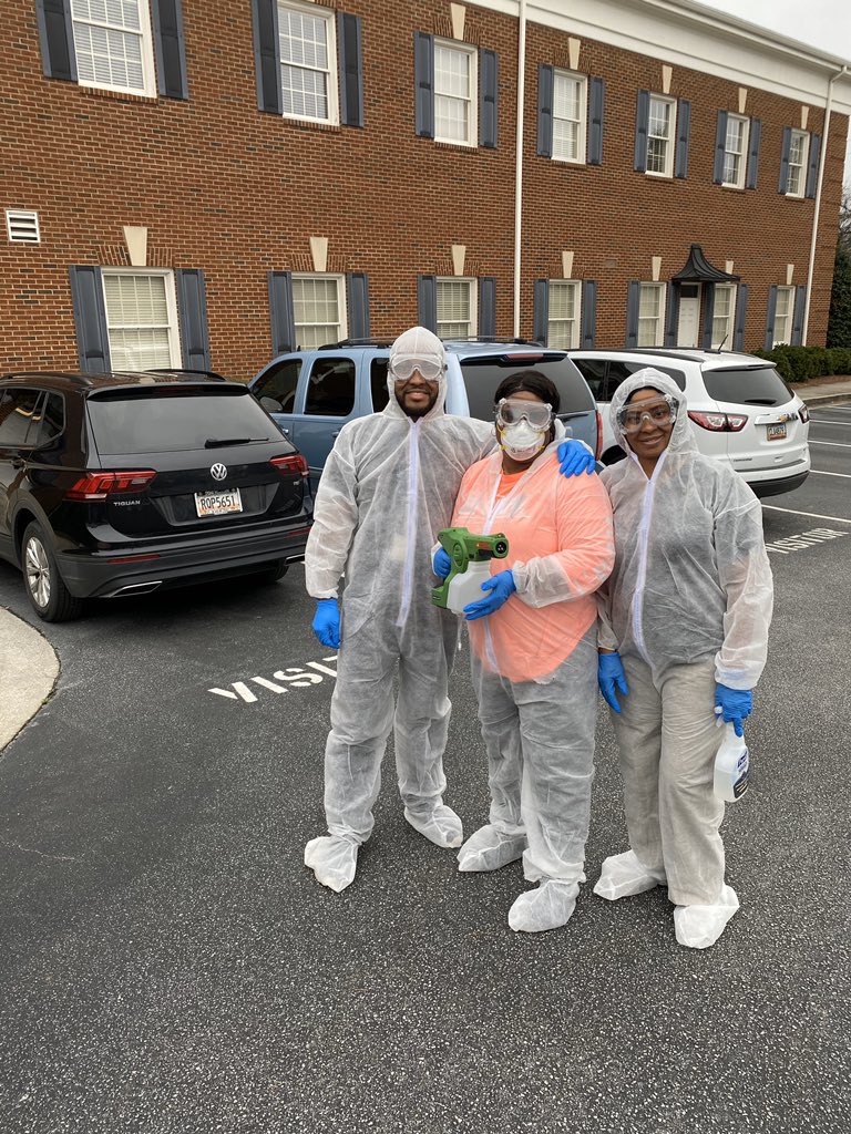 robertgreen89's tweet photo. @FacilitiesNCSS The NCSS custodial department has been working hard this summer to ensure all facilities are clean. Thanks for all the hard work and for contributing to clean and safe schools.#EssentialWorkersRock https://t.co/wUUp7EqPOO