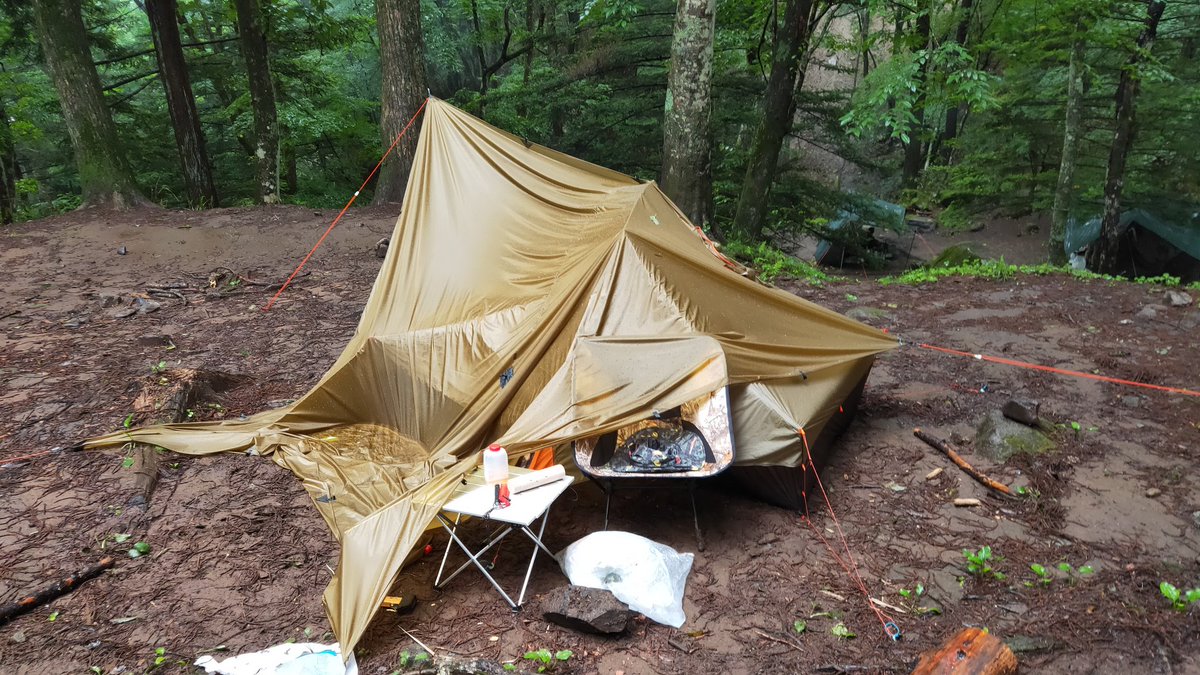 こぴ V Twitter テントが飛ぶわけ 飛ぶわけ