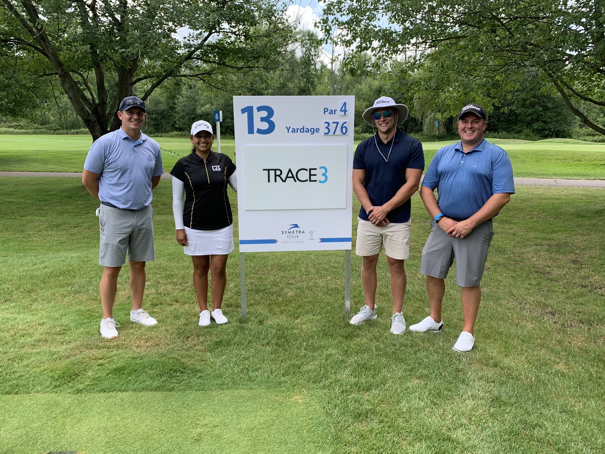 Skeeb11's tweet photo. Had a great time playing with @leelo03 today at the @FireKeepers Championship Pro-Am. Never seen so many fairways and greens hit. @trace3 https://t.co/f6veUPksTH