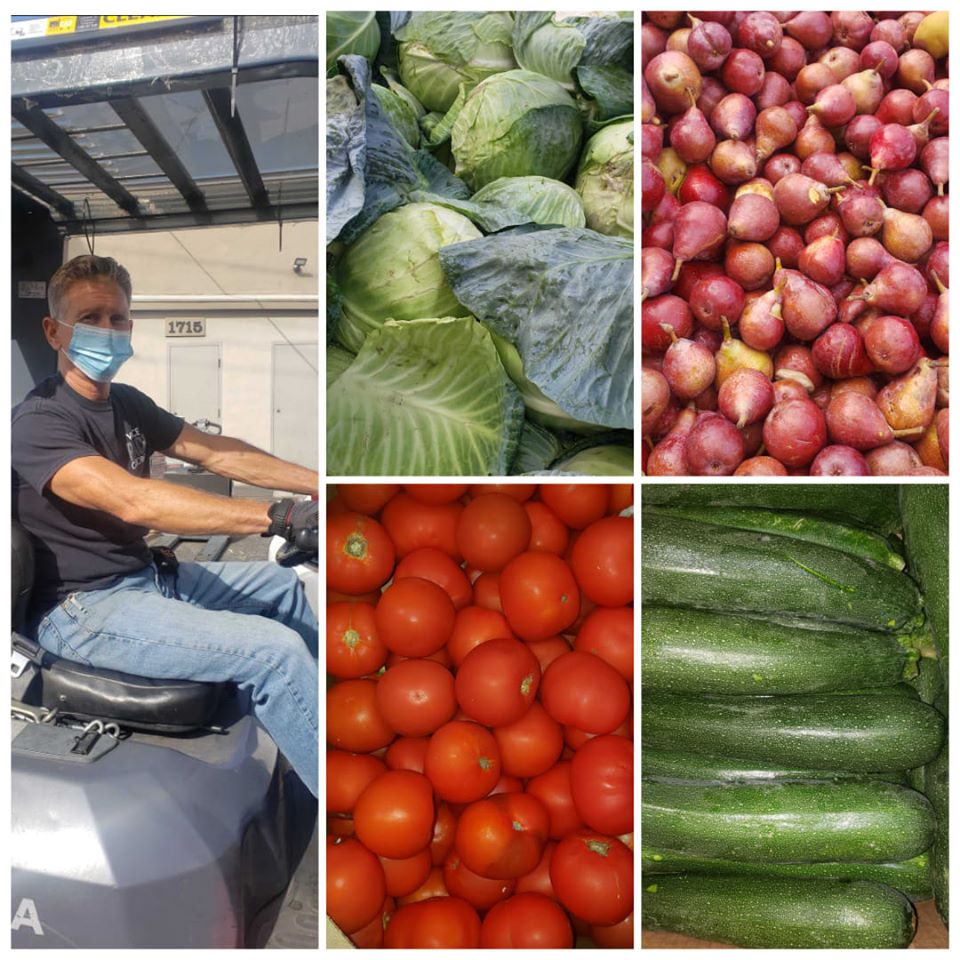 WsideFoodBank's tweet photo. Our friends at Bad Robot, so good to us! WSFB's warehouse staff, Steve, is transporting donated fresh produce making its way to the Virginia Avenue West emergency food pantry. #endhunger #bestrobot #ThursdayThoughts https://t.co/d0BLs1bhtO