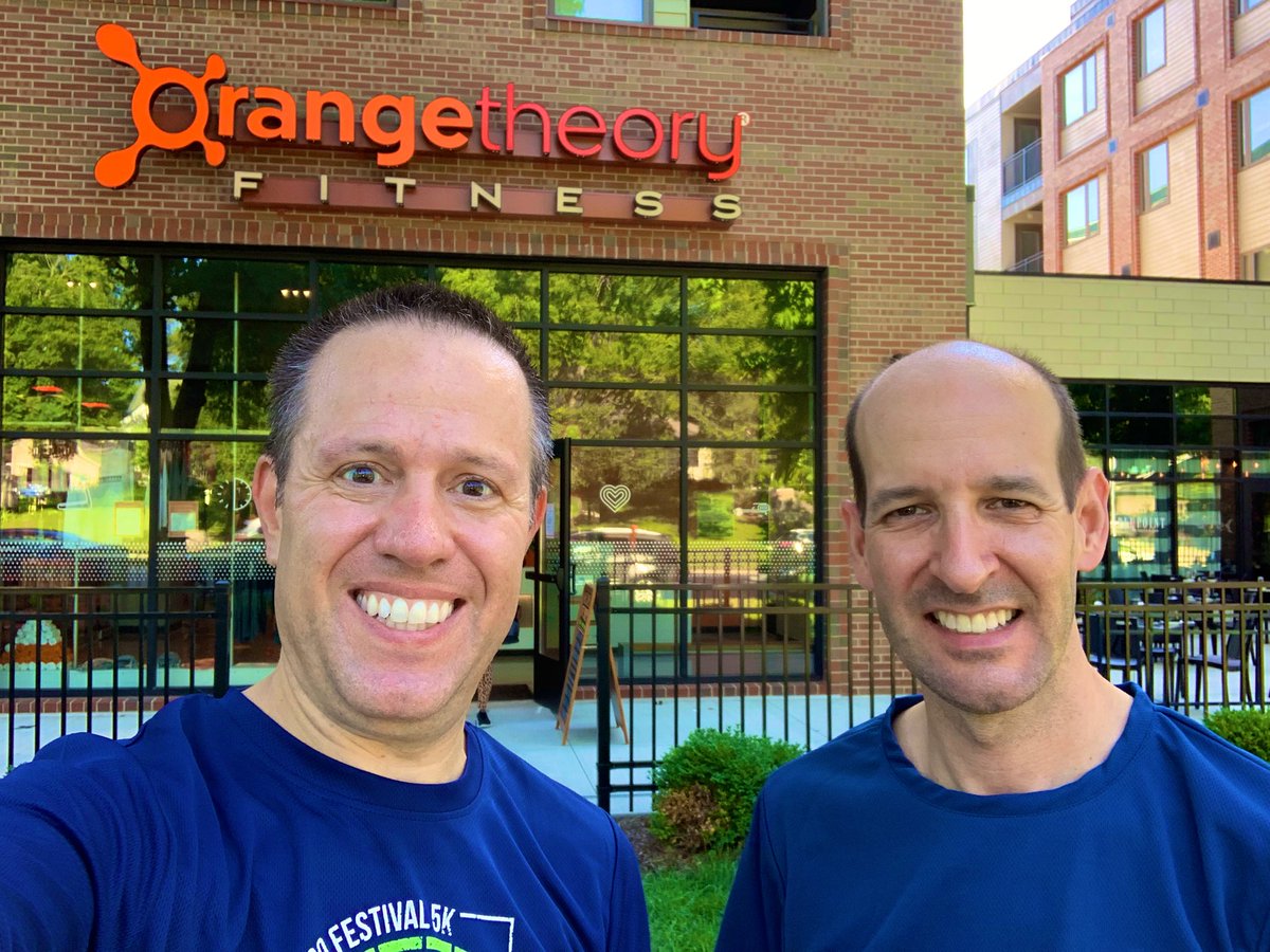 StevieAndLane's tweet photo. Today was the #2000MeterRow #RowingBenchmark at @orangetheory #OrangeTheoryFitness #OTF #OTFBroadRipple.
We were both happy - me at 7:16 & Lane at 8:05 for #2000meters! #row #rowing #RowingChallenge
#RunRowRepeat #BasePushAllOut #MoreLife #SplatPoints #KeepBurning #LiveLonger https://t.co/4BWDZzZ1E4