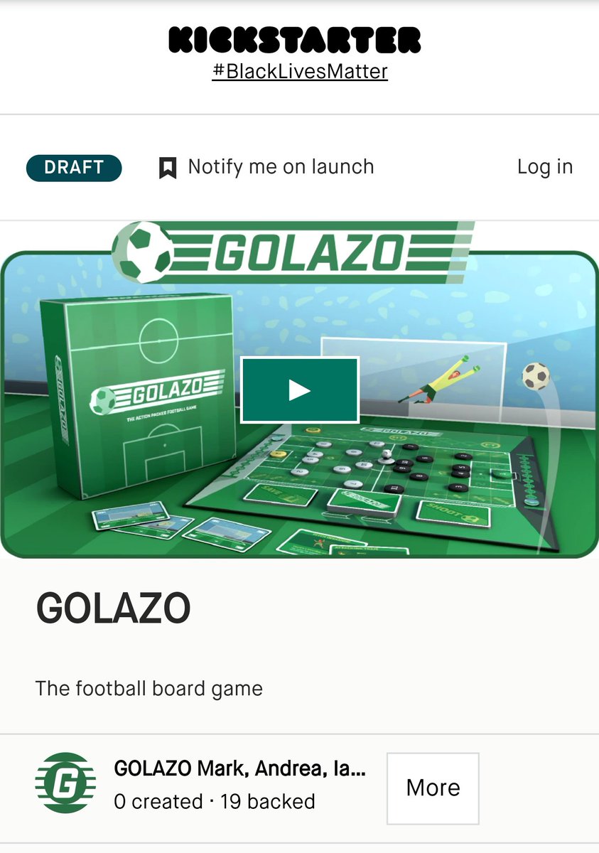 GolazoGame's tweet photo. Just putting the final finishing touches to our #Kickstarter project page. This is all getting very real now. #watchthisspace https://t.co/TJFu42ibyo