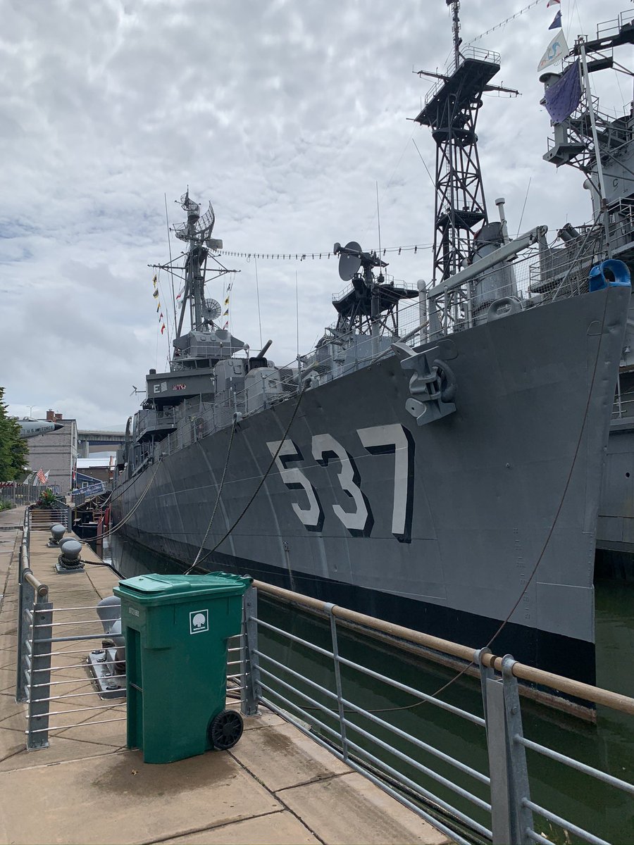BigPapi_NY's tweet photo. In honor of #GreyhoundMovie and my 10th viewing already - I walked down to #CanalSideBuffalo #CanalSide #Buffalo yesterday during lunch and took some great shots of the #USSSullivans #DD537 #FletcherClass #USNavy #Destroyer still looking hardcore!!! https://t.co/js4mo80dgc