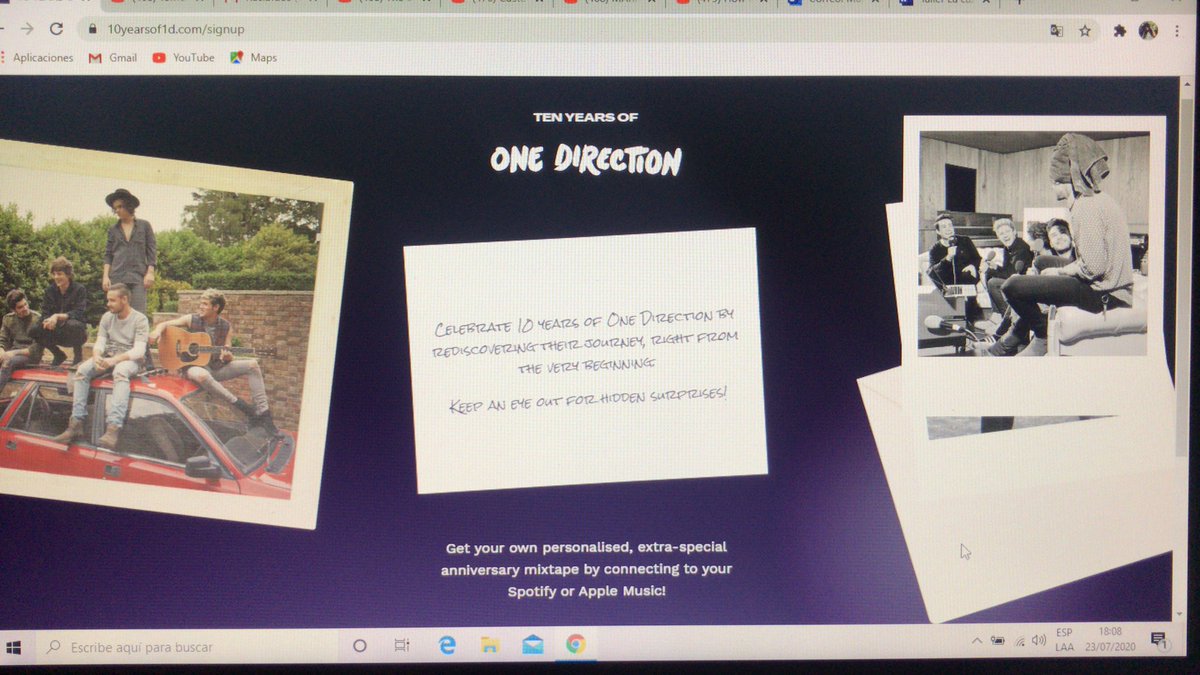 mcataaah's tweet photo. Bueno, ya no sale como si estuviera “colapsado la página... #10YearsOfOneDiretion https://t.co/ZCEzzqYpCy