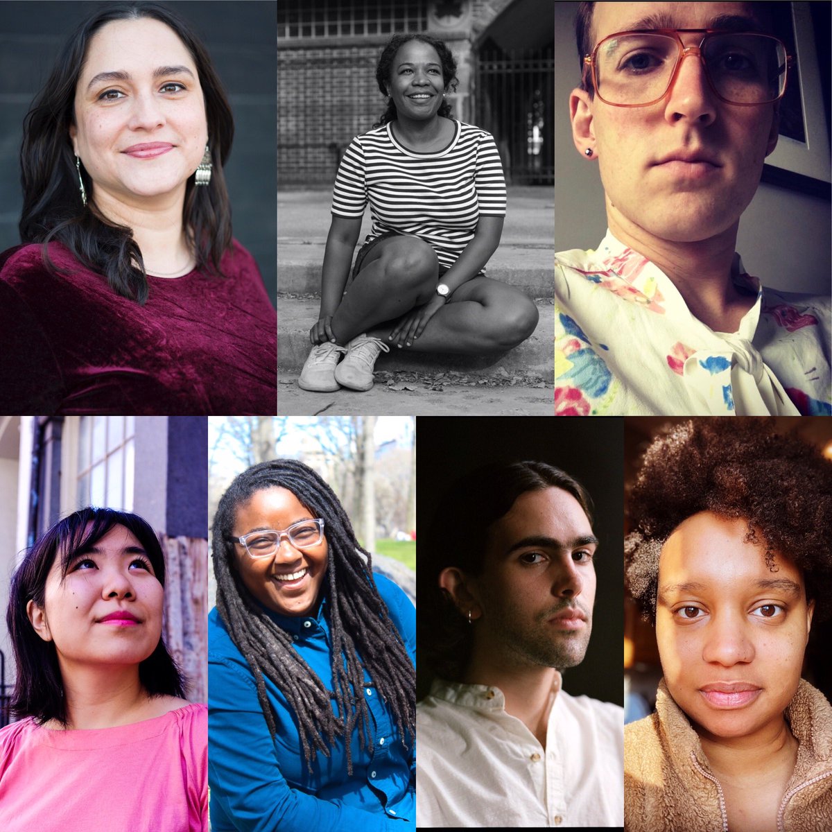 NewDramatists's tweet image. THRILLED to announce our next incoming class of resident playwrights, who will officially begin their 7-year residencies in the Fall of 2021: huge congrats to Jaclyn Backhaus, Eboni Booth, Agnes Borinsky, Julia Izumi, C. A. Johnson, Sam Max, and Charly Simpson!