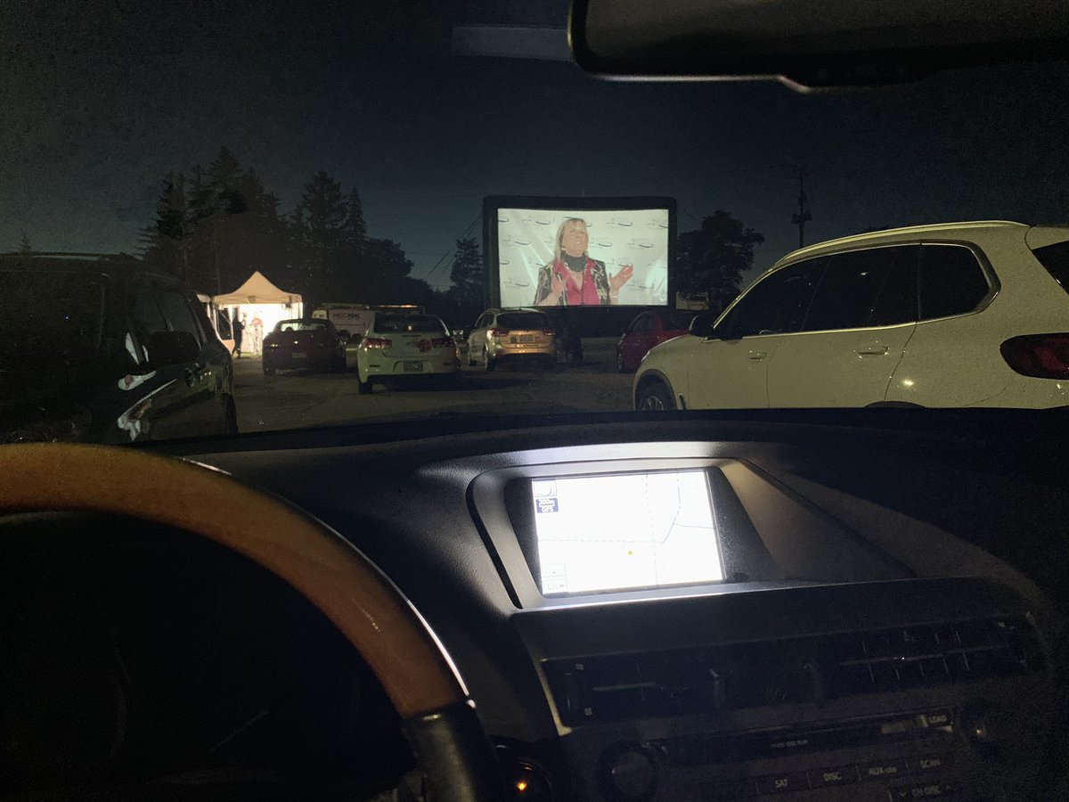 blonde_tom's tweet photo. Enjoying the CWCC awards of excellence...  in a socially distanced drive through!!!  #aoe2020 https://t.co/YNp8GbFjXR