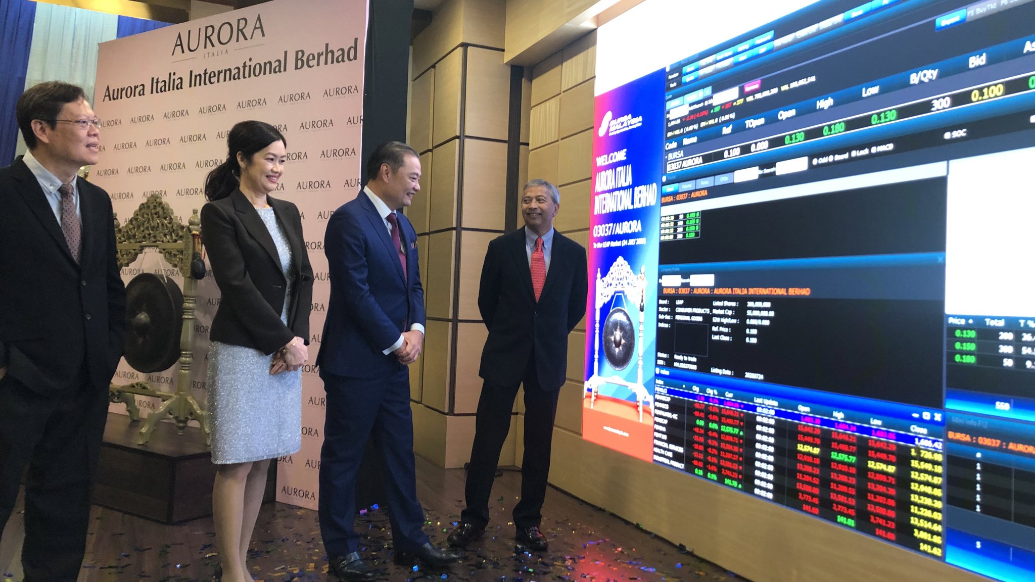 Aurora Italia Is Now Available In East Malaysia