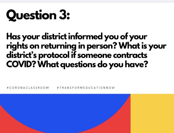 notonourwatch16's tweet photo. Question 3 #coronaclassroom #transformeducationNOW
Retweet and submit your answer in the comments! https://t.co/fNqM5EuAoR