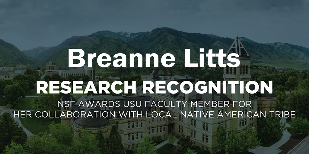 usuCEHS's tweet photo. Breanne Litts was awarded the NSF Faculty Early Career Development Award! Breanne’s research explores how to engage American Indian youth and elders in science and technology.
Learn more about her work in this video by Utah State Today: https://t.co/Gwdz6hydgD https://t.co/HXUA4Yftr4