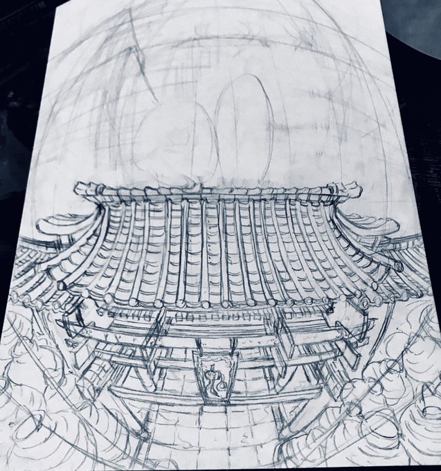 基本紙に下書きとペン入れ→線画抽出→塗り塗りって感じで描いてます
レイヤーの効果とかはよう分かっとらん 