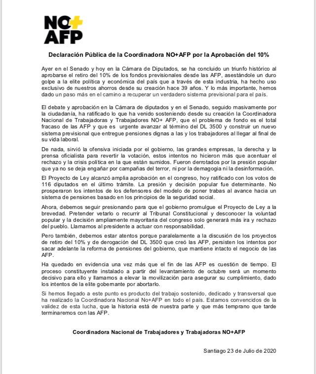 NO MAS AFP CURICO tweet media
