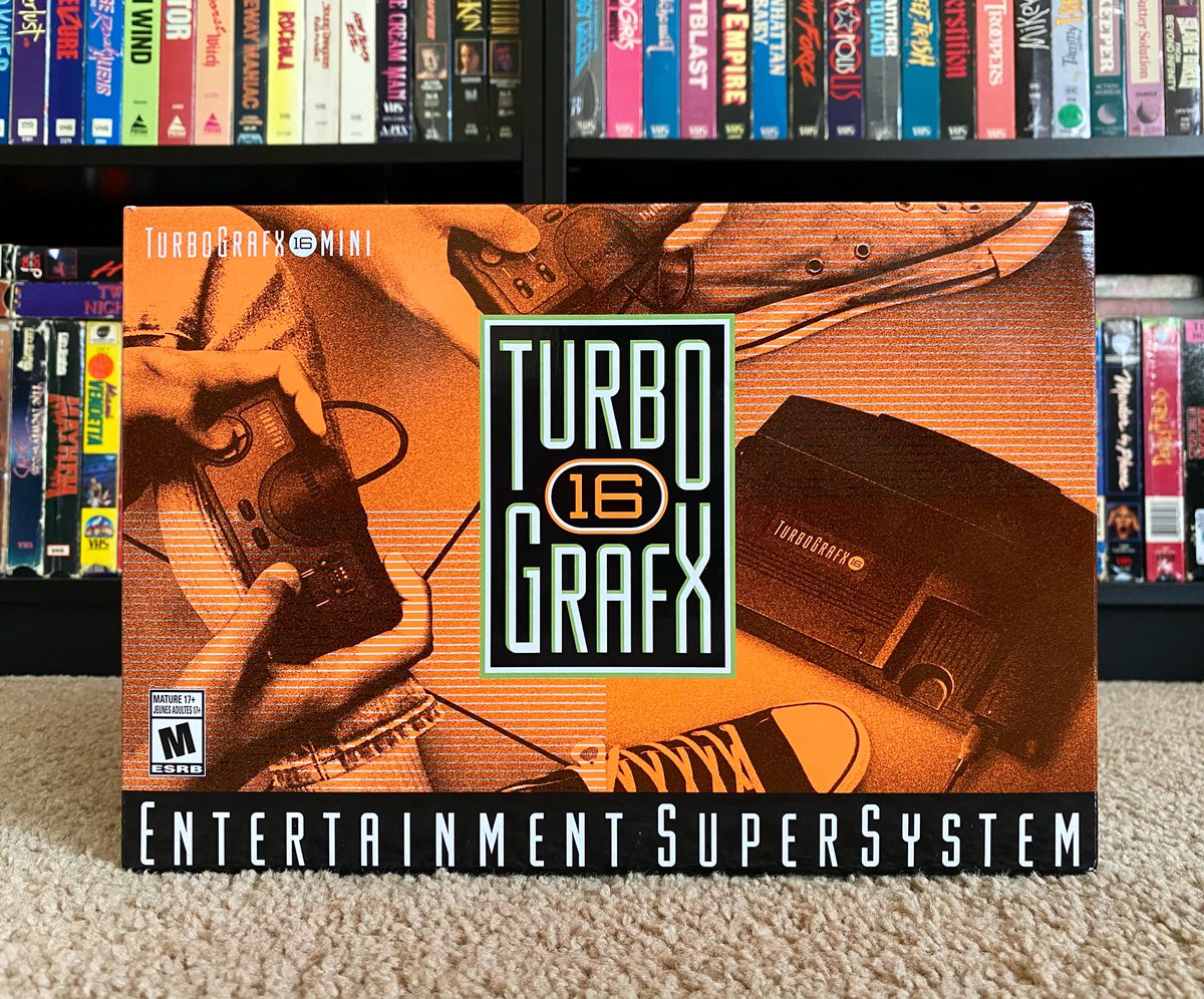 cinestalker's tweet photo. Just got this in and I can’t wait play all these rad retro games on this TurboGrafx mini!! #turbografxmini https://t.co/JzquQ6O04O