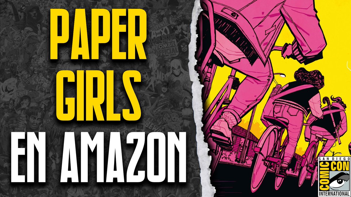 ElPudcast's tweet photo. Paper Girls en Amazon.🚨

Durante #ComicConAtHome 💥

El sistema de Streaming, Amazon Prime Video, anunció que ordenó la realización de la primera temporada, de una serie que adaptará los sucesos del elogiado cómic Paper Girls. 📺

#ElPudcastNews 🗞
#PaperGirls #AmazonPrime https://t.co/Yo0S5WSdWC