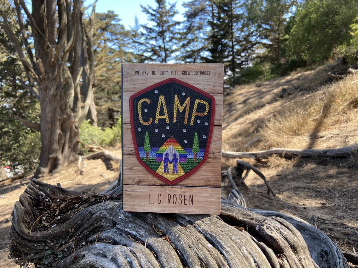 CAMP by <a href="/LevACRosen/">Lev AC Rosen aka L.C. Rosen</a> is basically like a s’more. A lot of great ingredients coming together to form an even sweeter treat. 🥰🏳️‍🌈Loved this book! #SummerReading #amreading #LGBTQ #lgbtbooks #books #yabooks