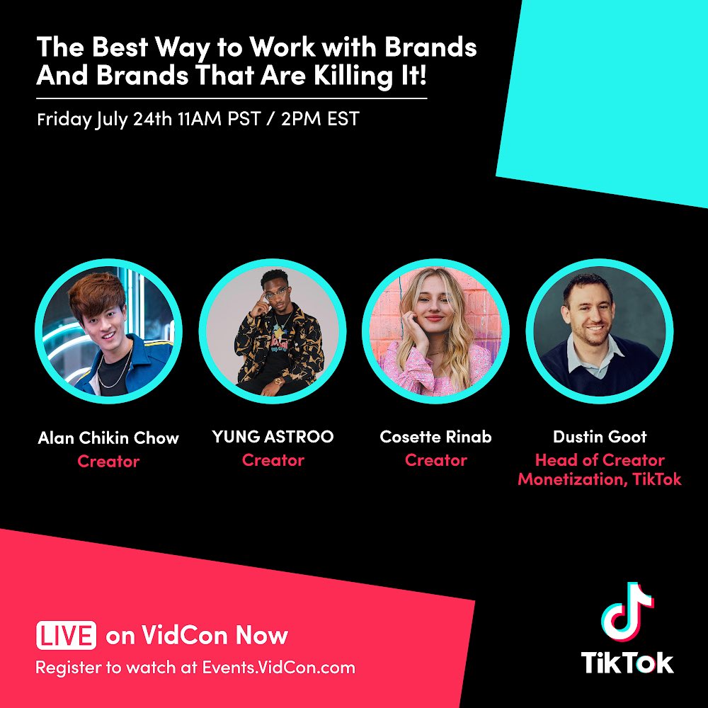 yyungastroo's tweet photo. I’m speaking at VidCon tomorrow!! Live at 2PM EST! Don’t miss out on Valuable information 🙏🏽💎 https://t.co/uNKprOhhQt