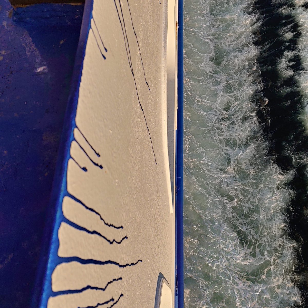 CorRhino's tweet photo. Job de peinture botchée sur un traversier québécois! Où sont nos travailleurs à 25-30-40$ de l'heure?
.
@francoislegault.pm #traversier #bleu #matane @depute_pascalberube #BaieComeau #BC #BeerOnABoat #Godbout @francoislegault @PascalBerube @JdeMontreal https://t.co/JMcORsNQcv