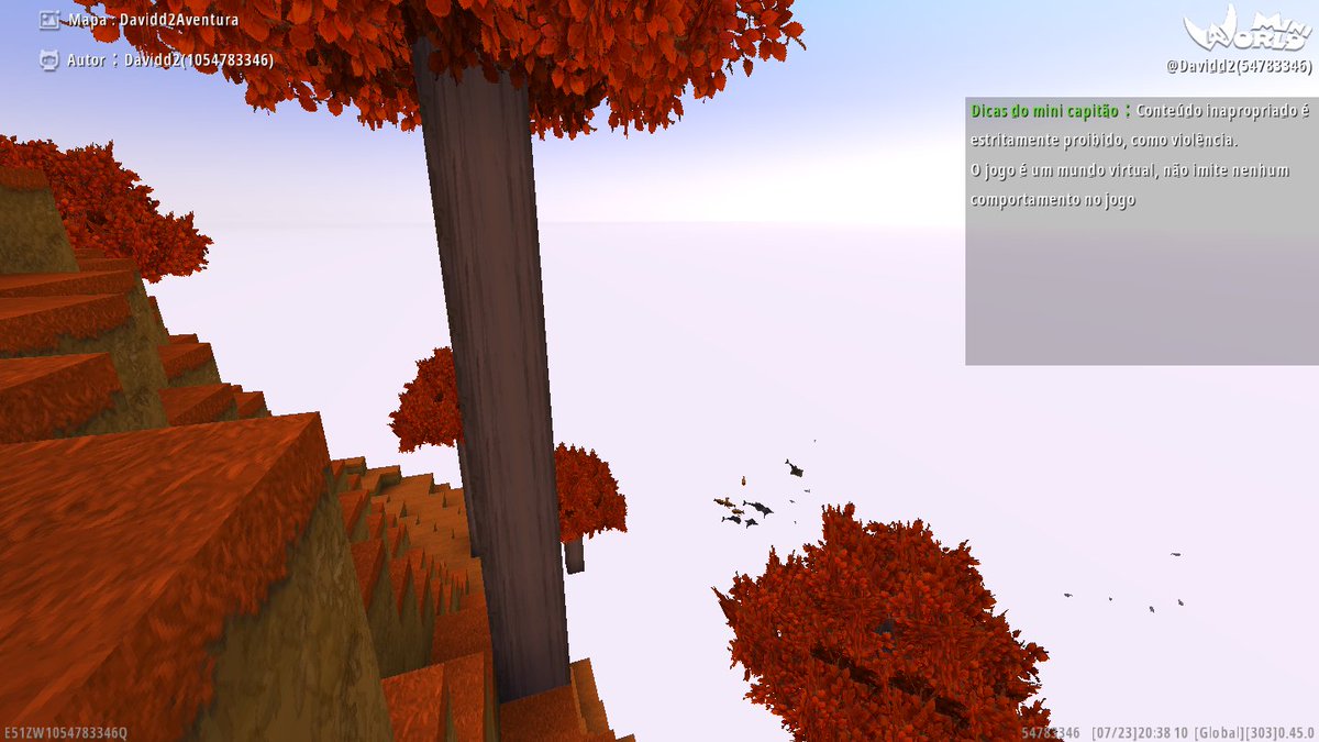 Uau! Este mapa é incrível! Vamos jogar o Mini World: Block Art juntos! miniworldgame.com/openMiniWorld.…