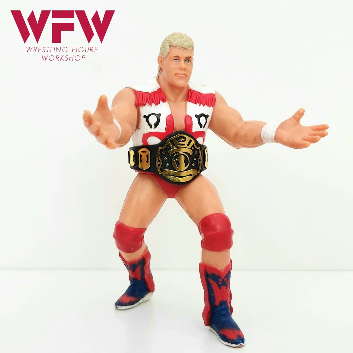 HMan_WFW's tweet photo. The new Retro Belts series 2 World championship, fits comfortably on the wider waist of Galoob Dustin . 😎👍 #galoobwcw #hasbrowwf #wfw https://t.co/vueSWg5Dha