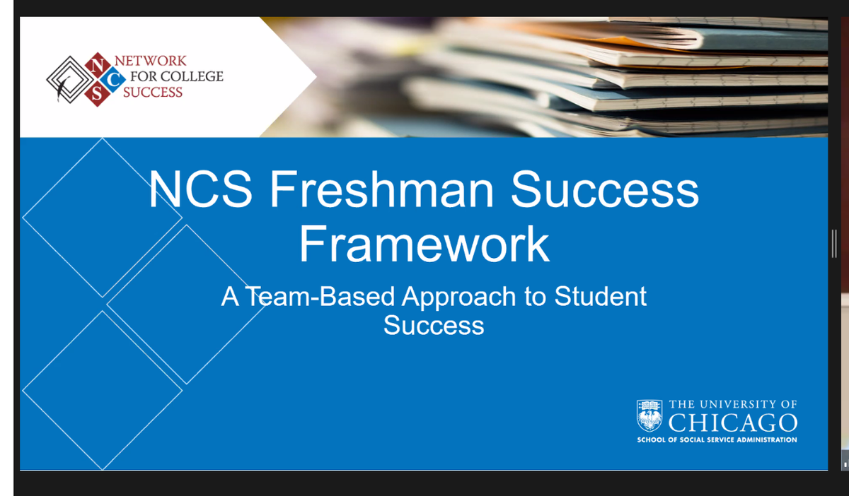 drasmussen43's tweet photo. The Network for College Success @NCSChicago provided us a framework for cultivating post secondary success for ALL students. We had a great team the past two days of @mlstogdill K.Savas, M. Bauldwin, @JosieJkay and @craighorobik #OnTrack2Grad #BulldogPride https://t.co/SNkTKj0ZjA