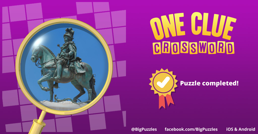 PaulaABarr's tweet photo. I completed a puzzle in One Clue Crossword. Play now for free!
https://t.co/pC5CloRKxp #OneClueCrossword https://t.co/JIdFj1iNAL