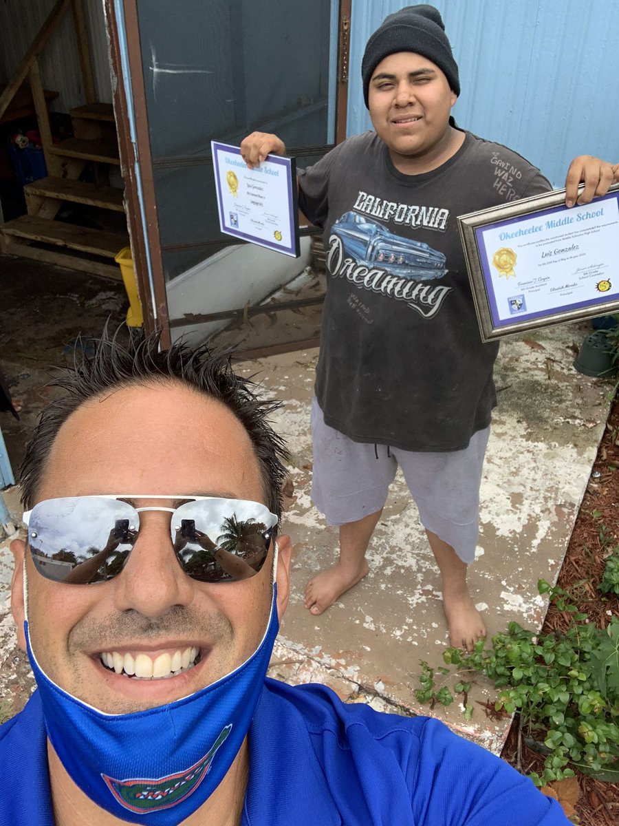 FranciscoArgain's tweet photo. And that’s a wrap! All 508 8th graders from Okeeheelee Middle School earned enough credits to move on to high school! I’m so proud of the class of 2020! #wedidit #proudAP @okeeheeleems @pbcsd Class of 2023, are you ready for me? https://t.co/m5xZyMbhwv