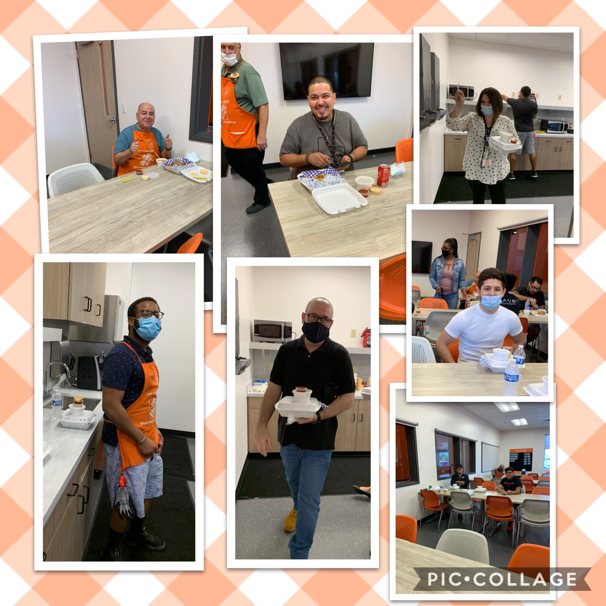 nancy_thd's tweet photo. My first MIB with @5831! Lunch from Catfish Station was a success; full stomachs, fuller hearts 🙃🧡. https://t.co/DNYokT73qB