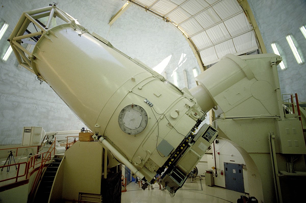 The year was 1970. The victim was the newly-built 107-inch telescope at McDonald Observatory. True and true.The gunman morphs from story to story. Depending on the version it was an angry astronomer, a disgruntled student, or in one fanciful version, a vengeful spurned lover.