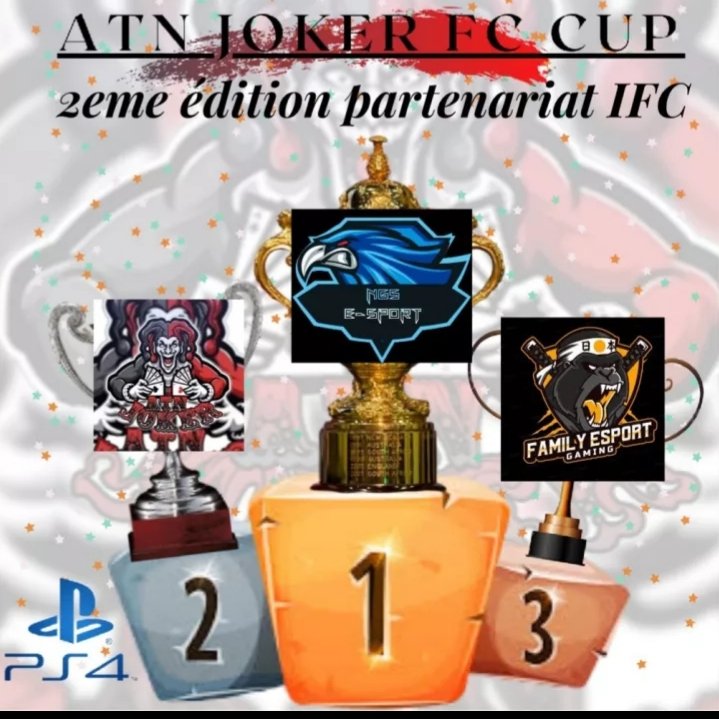 Participation au tournoi de <a href="/JokerATN/">ATN</a> !
Merci à eux pour l'organisation.
Nous décrochons la 3ème place  du tournoi 🥉

@VPNPS4Officiel <a href="/EsgPs4/">EsportGaming Playstation</a> @SpartiatesF @InfoFoot_03 @NGS_ClubPro @ABPcrocos <a href="/EspLegendary/">Th-Henry</a> @WWolvesEsport