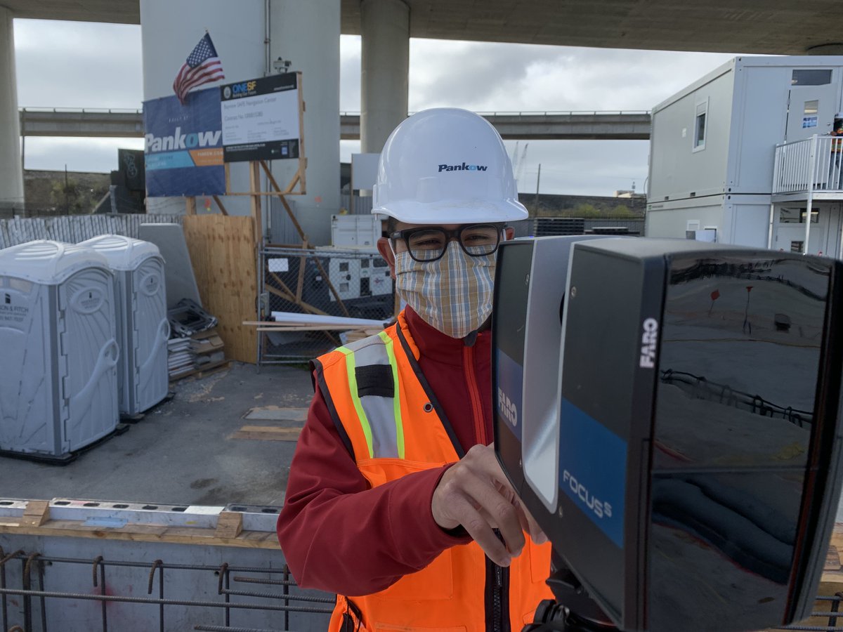 pankowVDC's tweet photo. Nice day for a laser scan and drone flight at #BayviewSAFE to capture the MEPF trenches before infill. #PankowProjects @pankowbuilders @FARO_TechInc https://t.co/Nu5ZxraM9r